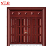 Chinesische Luxus Classic Design Villa Eingang Stahl Eingangstür